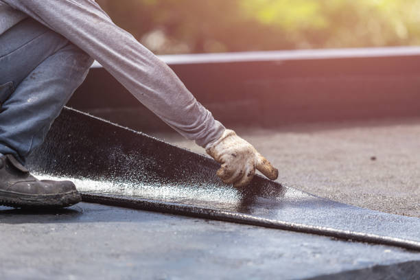 Professional Basement Waterproofing technician working in Tazewell, TN